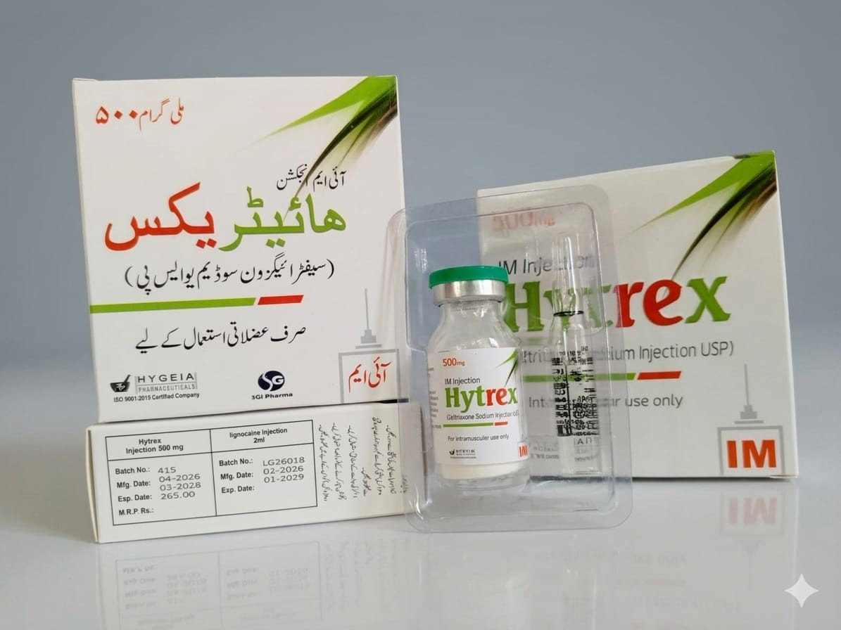Hytrex 500mg IM
